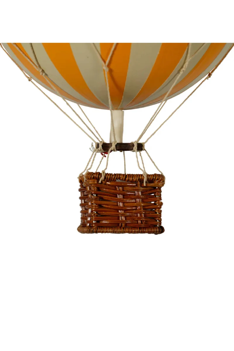 Mongolfiera Arancione Accessorio Cameretta 30cm