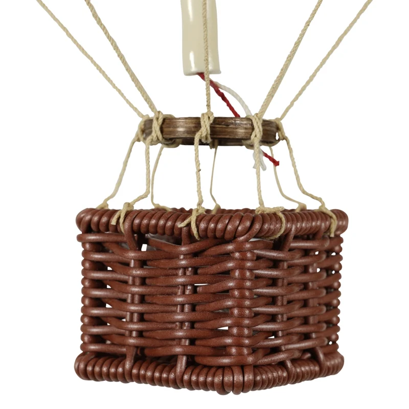 Mongolfiera Red White Accessorio Cameretta 30cm
