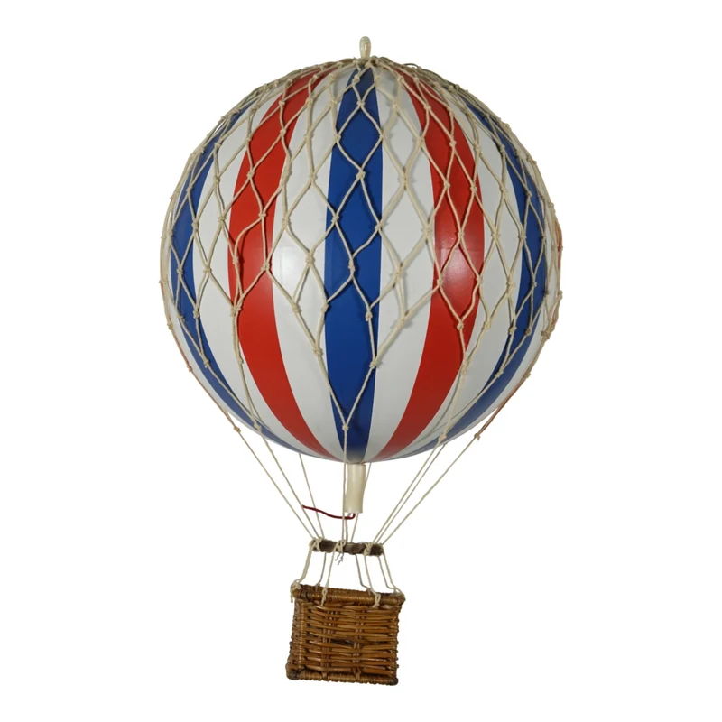 Mongolfiera Red White Blue Accessorio Cameretta 30cm