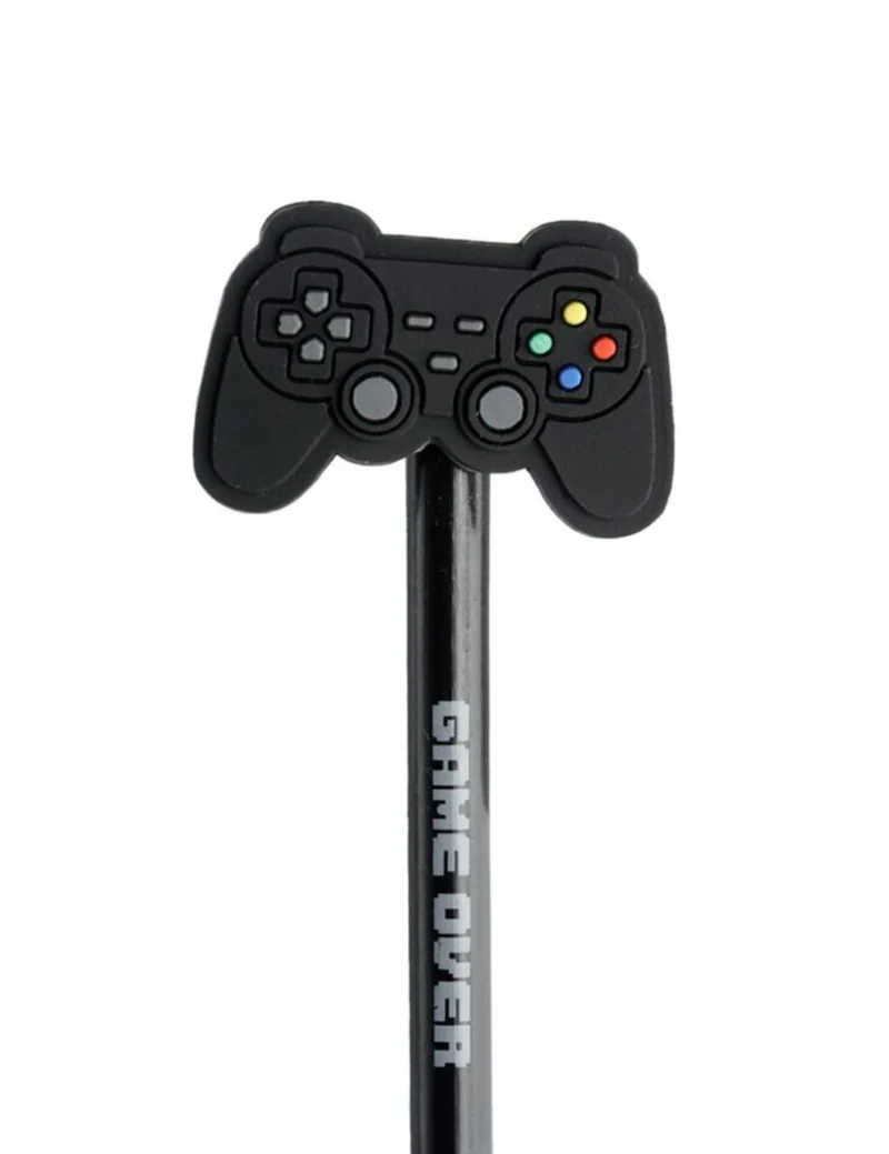 Matita Con Coprimatita Controller Joystick Game Over