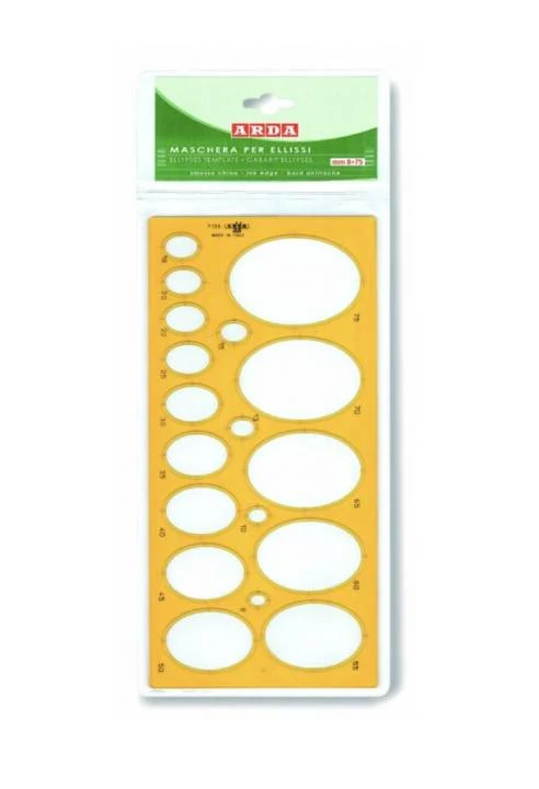 Ellisometro Maschera Per Ovali 8-75mm