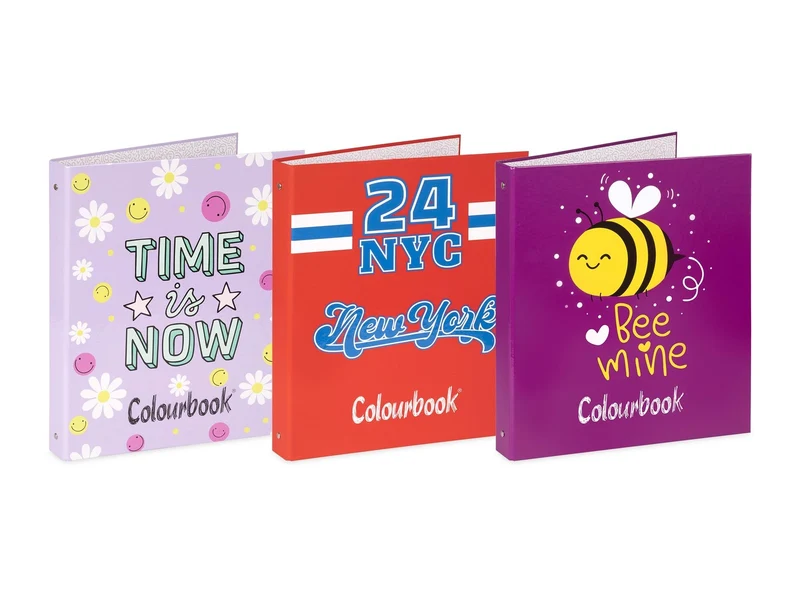 Colourbook Raccoglitore 4 Anelli A4 Acidaisy Fantasie Assortite