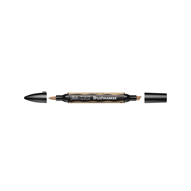 Winsor & Newton Pennarello Marker Doppia Punta Brush Praline