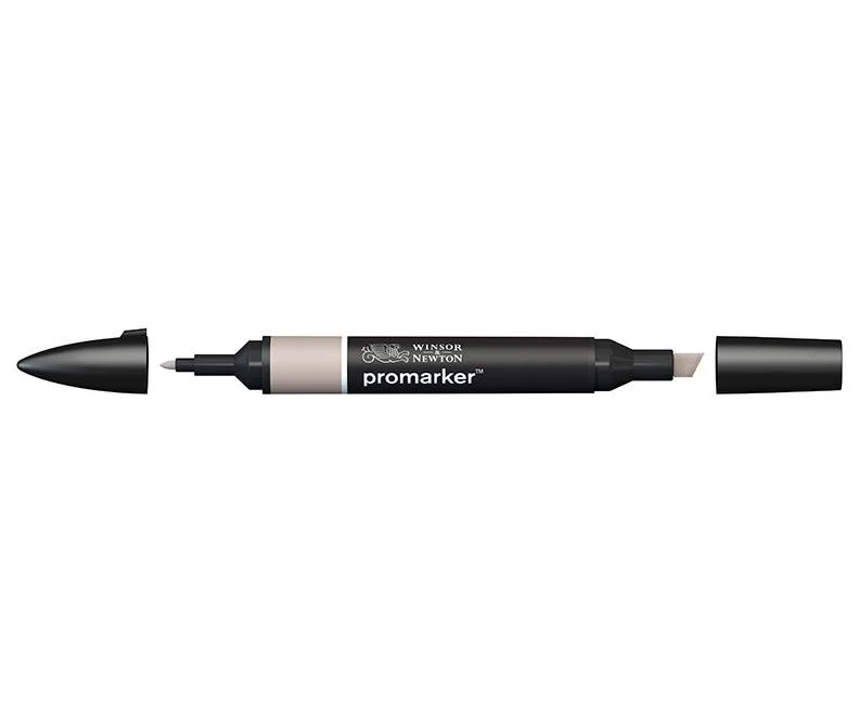 Winsor & Newton Pennarello Marker Doppia Punta Grigio Caldo 2 WG2