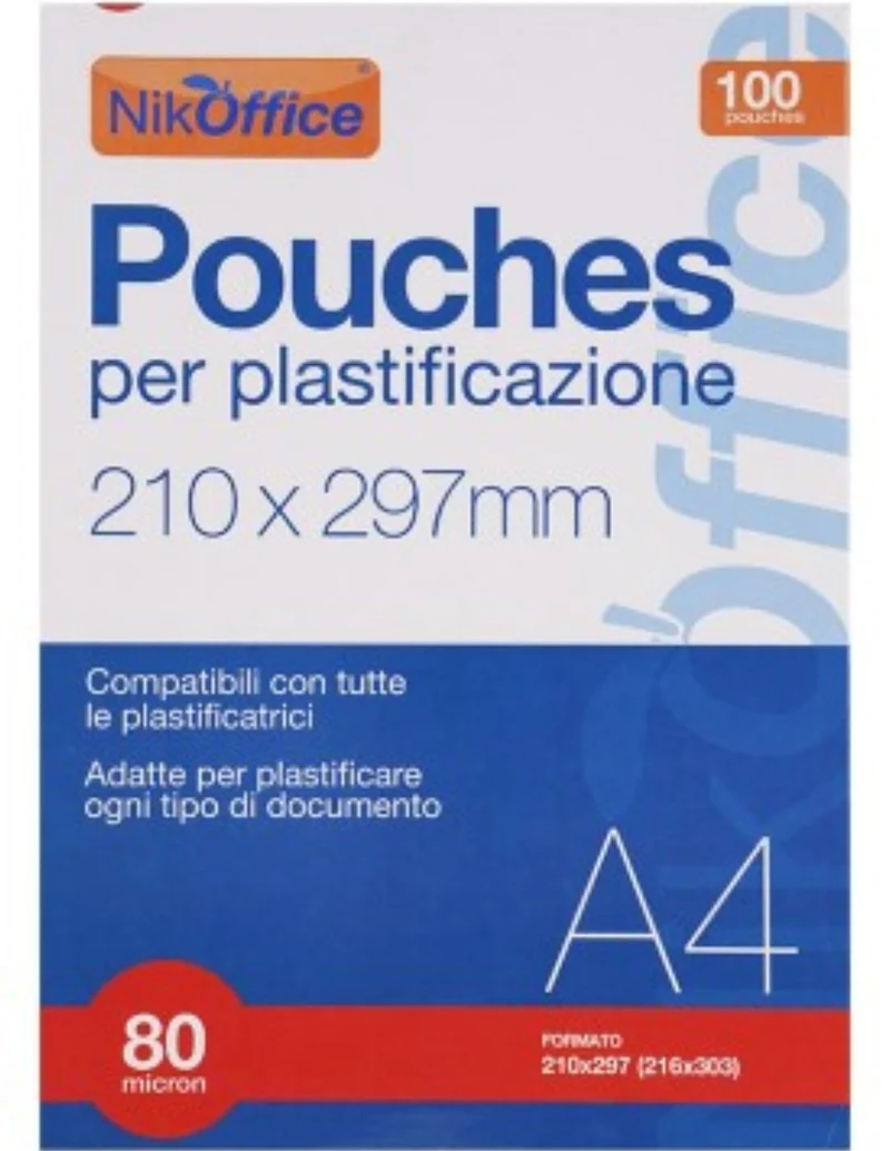 Pouches Per Plastificazione A Caldo A4 100 Fogli