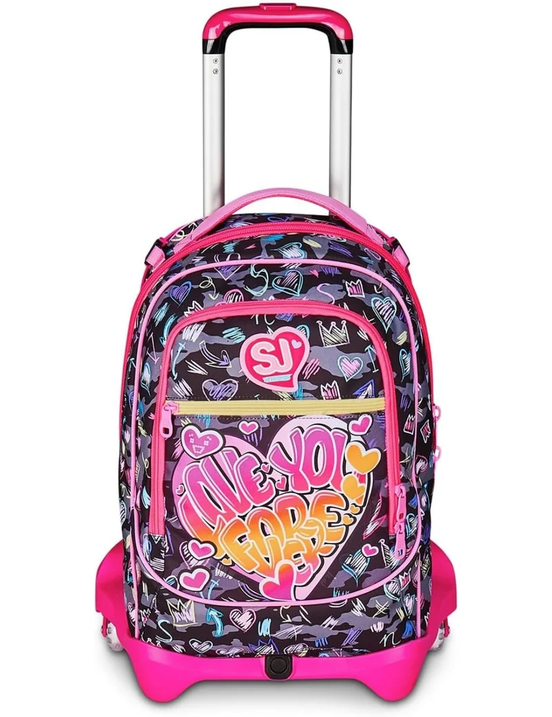 Zaino Trolley Seven Jack-3WD+ Sj Gang Game Led girl