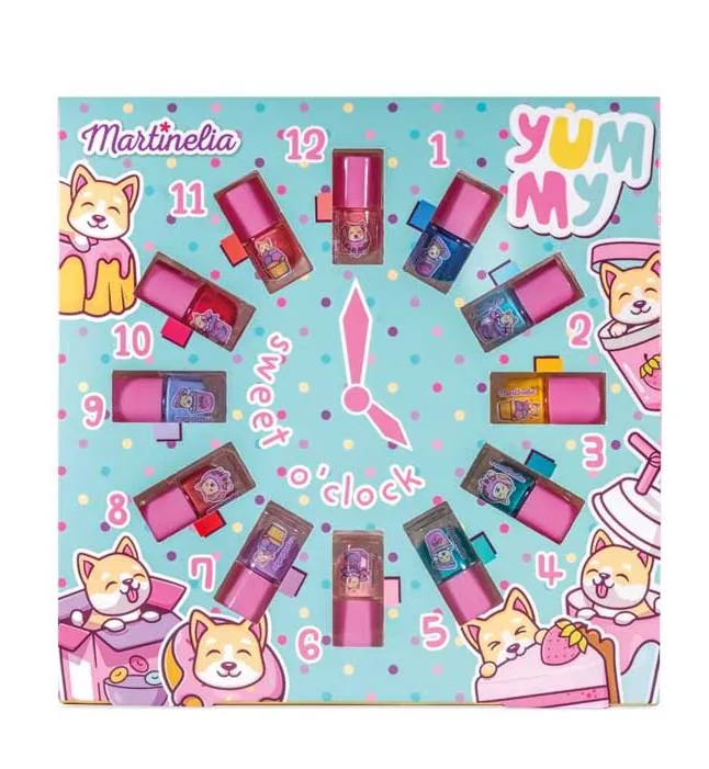 Set 12 Smalti Decorazioni Unghie Orologio