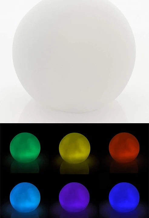 Sfera Lampada Led Cambia Colore