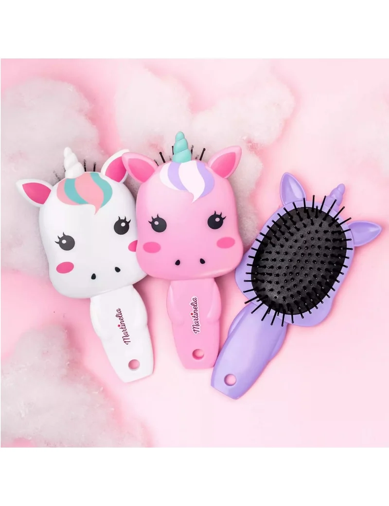 Spazzola Capelli Unicorno Con Manico