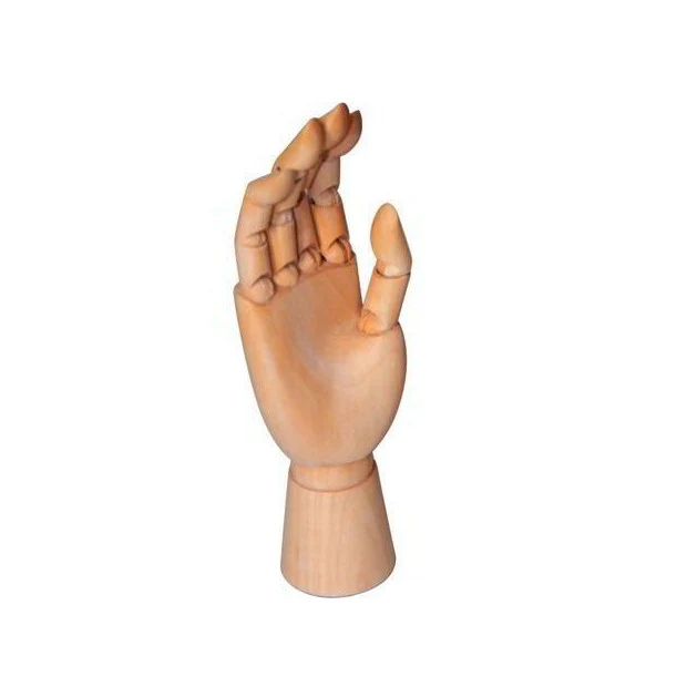 Modello Mano In Legno Femminile Snodabile