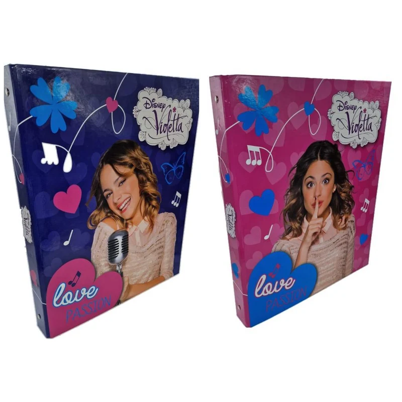 Raccoglitore 4 Anelli Disney Violetta