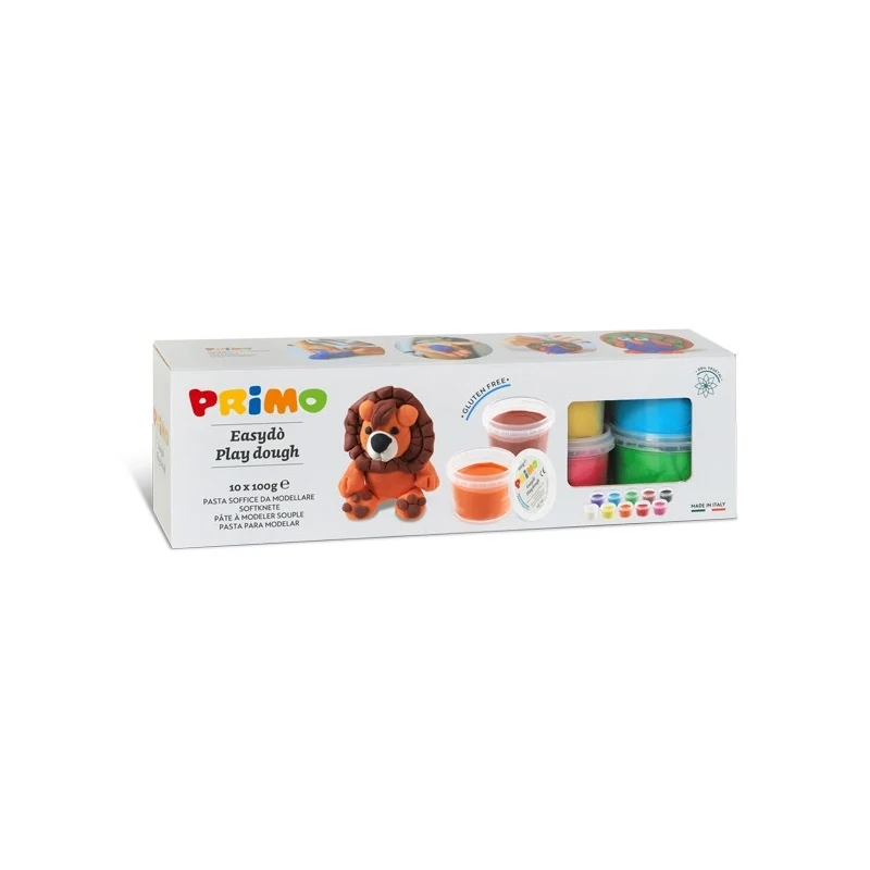 Set Primo Plastilina Modellabile 10pz