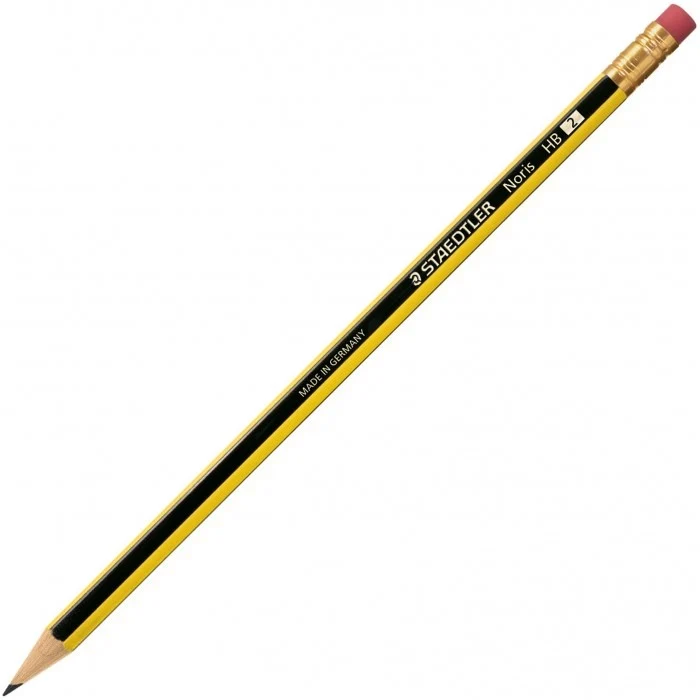 Matita Staedtler Noris HB 2 con Gomma