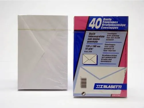 Blasetti Buste Bianche 12x18cm Autoadesive 40 pz