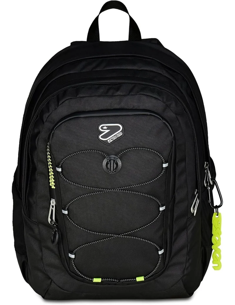 Zaino Seven Doppio Scomparto Grs Tech Line Con Speaker Wireless Nero