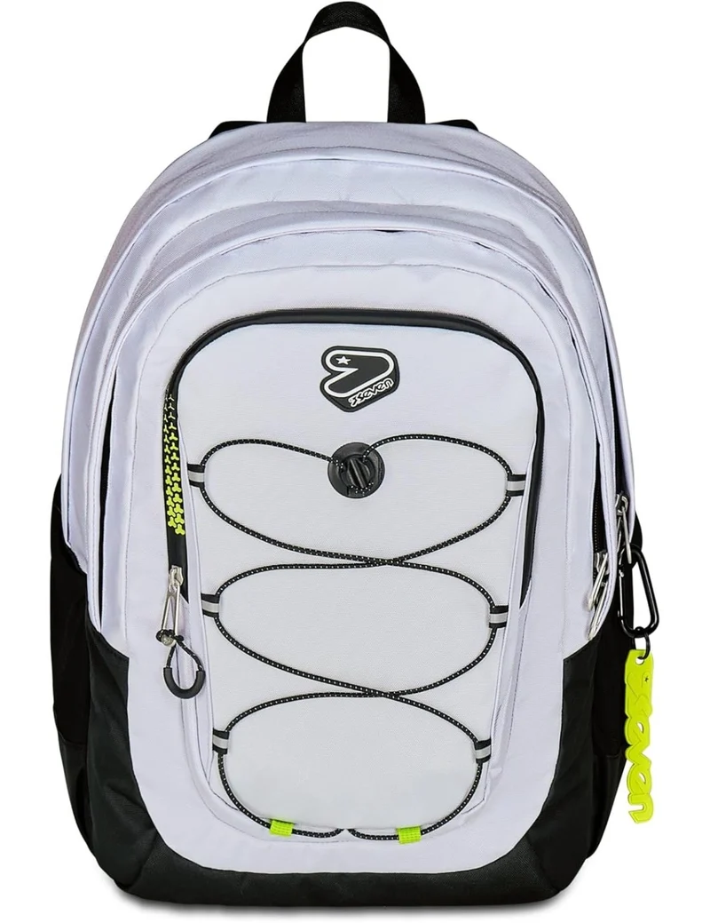 Zaino Seven Doppio Scomparto Grs Tech Line Bianco