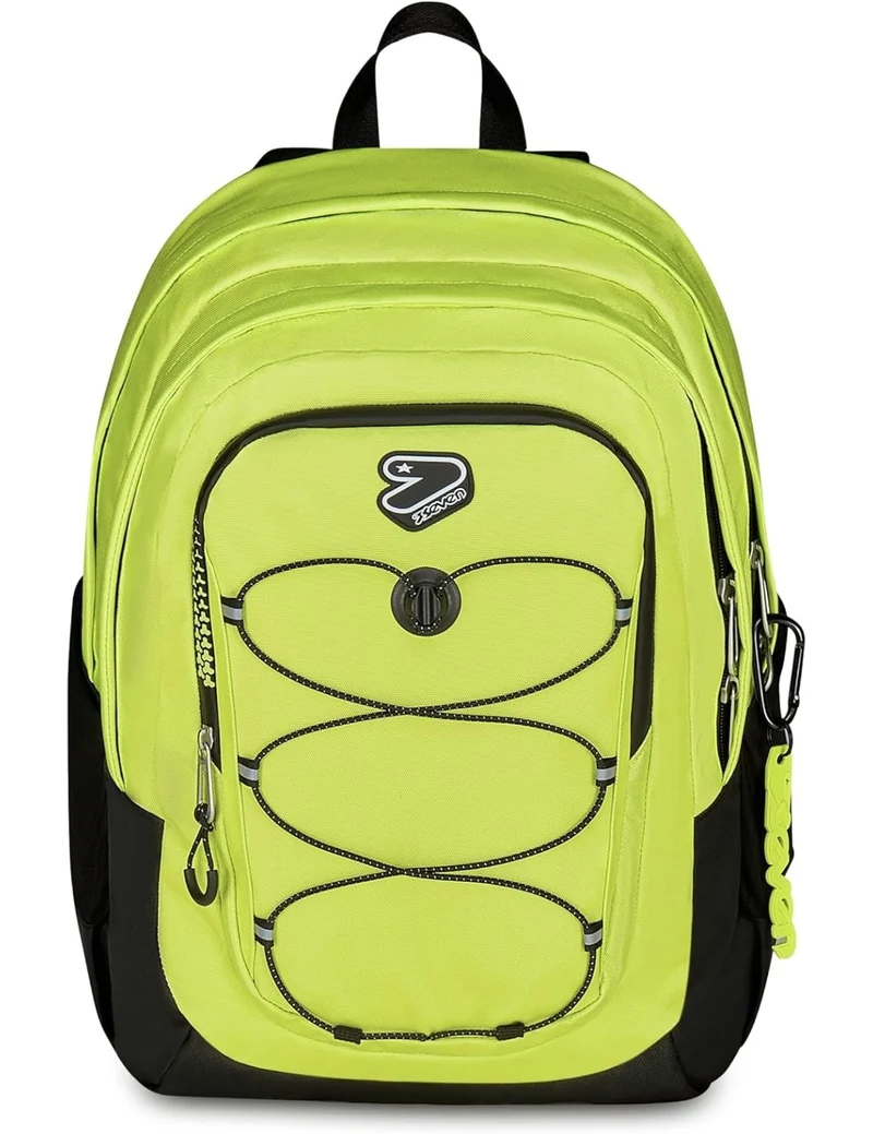 Zaino Seven Doppio Scomparto Grs Tech Line Giallo