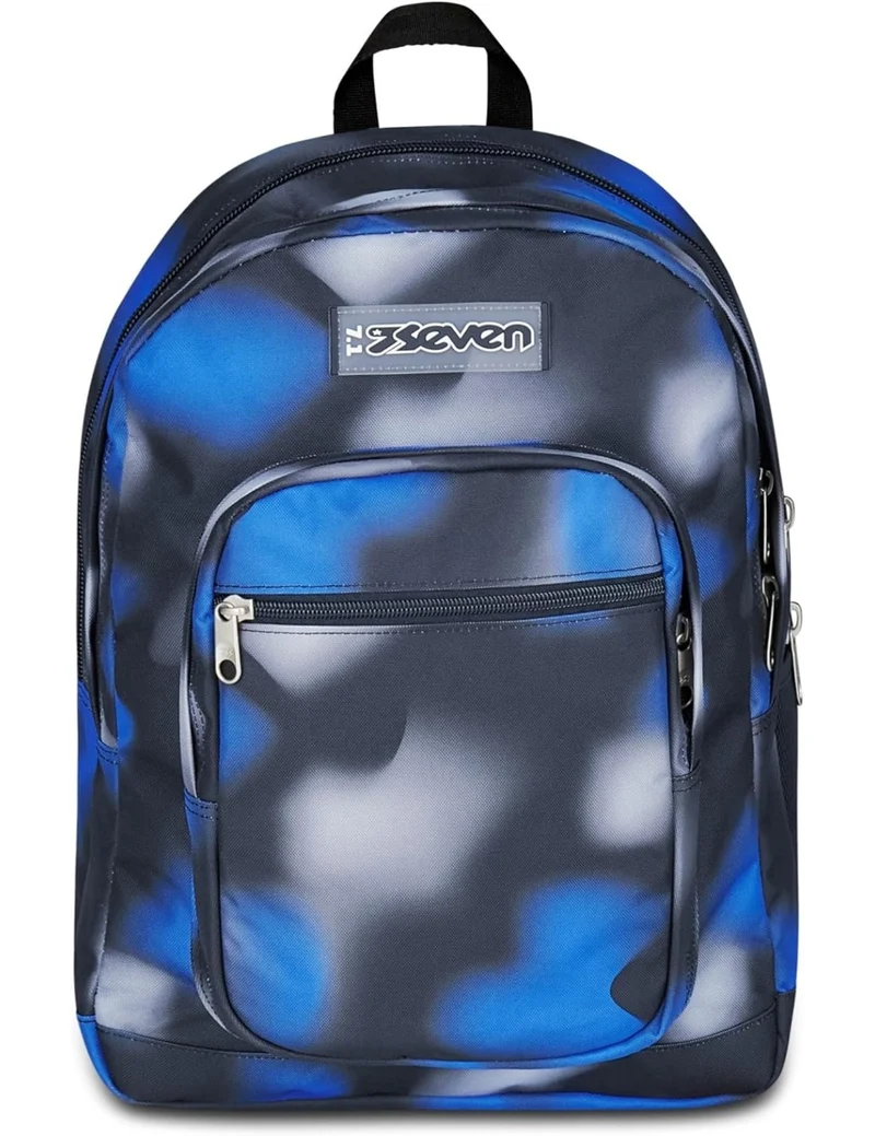 Zaino Seven Doppio Scomparto Freethink Blu Boy