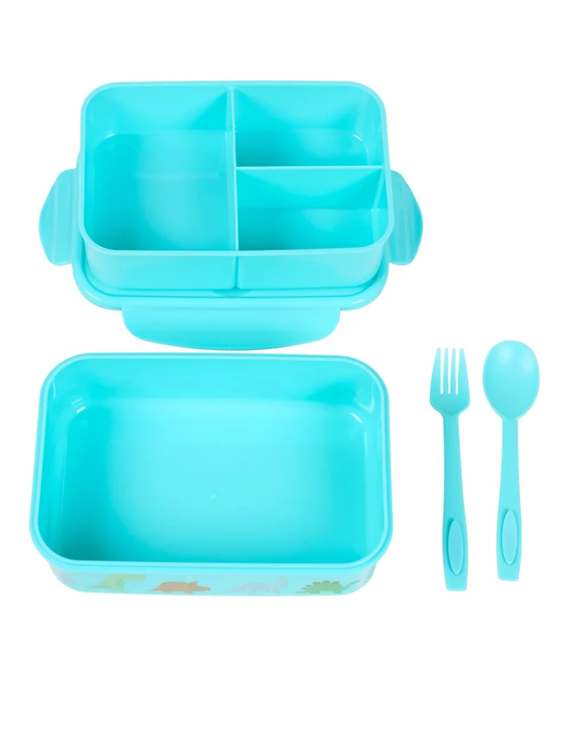Porta Pranzo Con Posate Dino Olli Kids