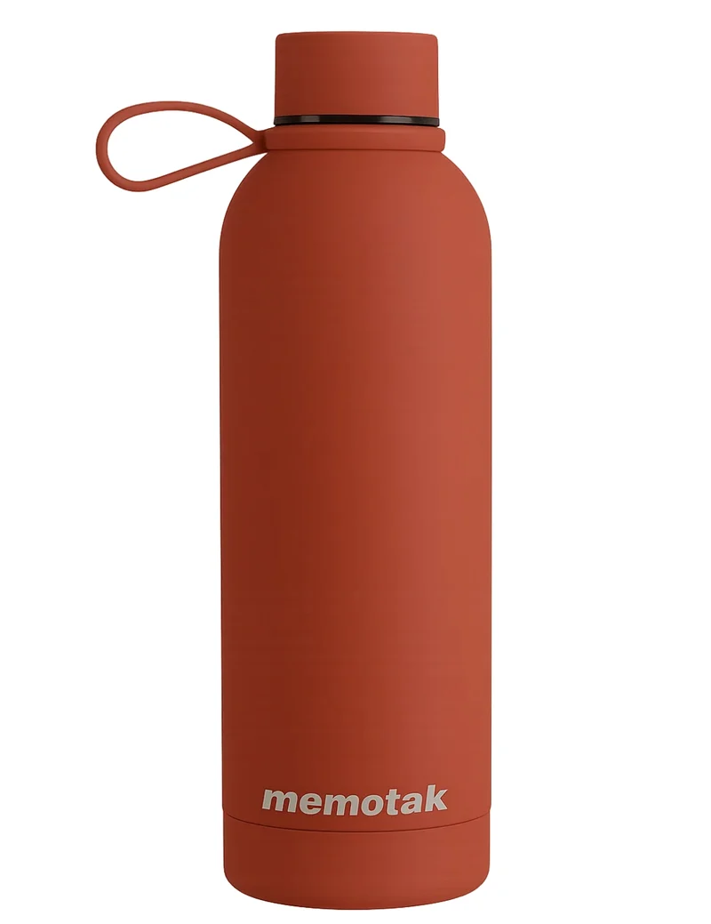 Borraccia Memotak Bottle Soft Touch Rosso 500 ml