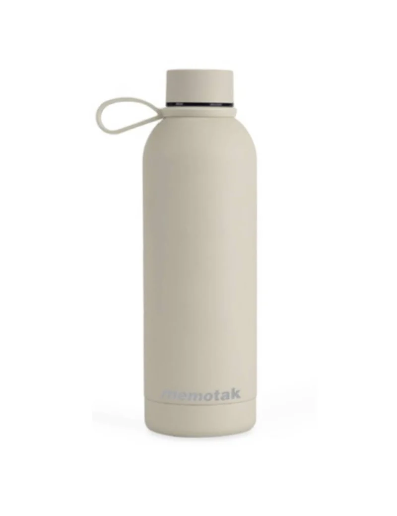 Borraccia Memotak Bottle Soft Touch Avorio 500 ml