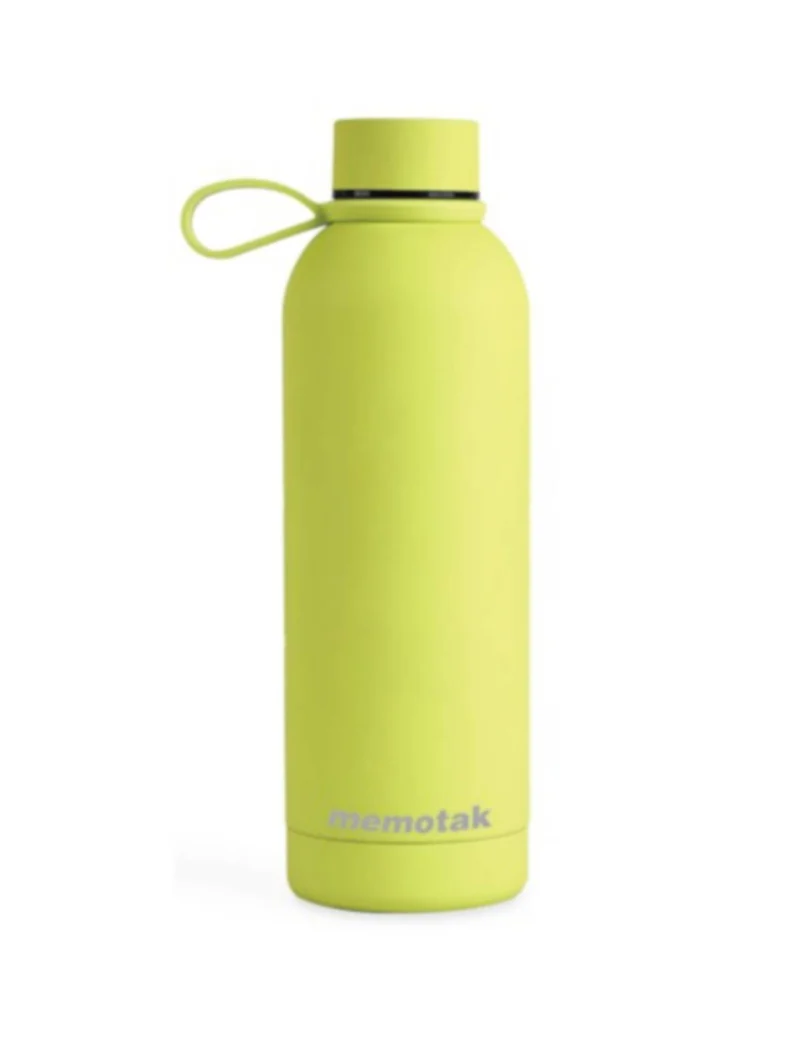 Borraccia Memotak Bottle Soft Touch Giallo 500 ml
