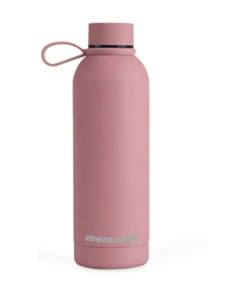 Borraccia Memotak Bottle Soft Touch Rosa Peonia