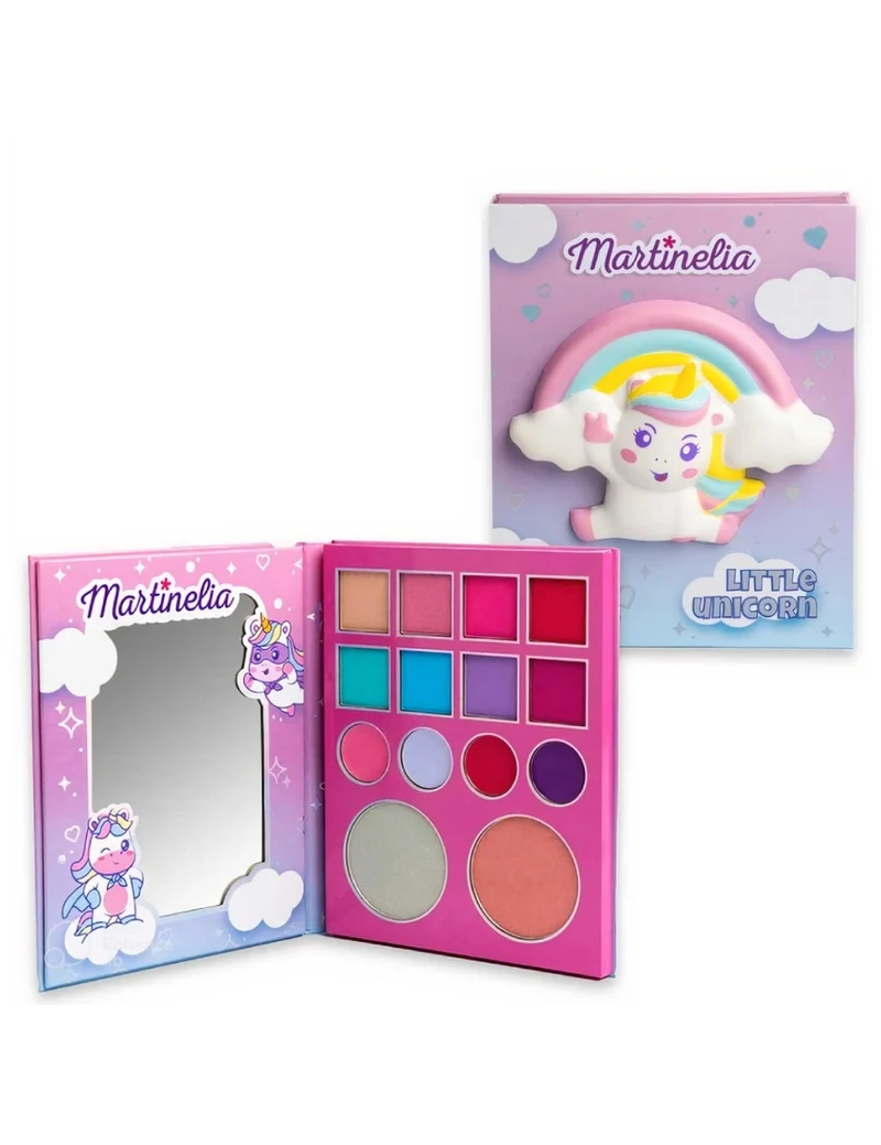 Set Palette MakeUp Little Unicorn Con Squishy Martinelia
