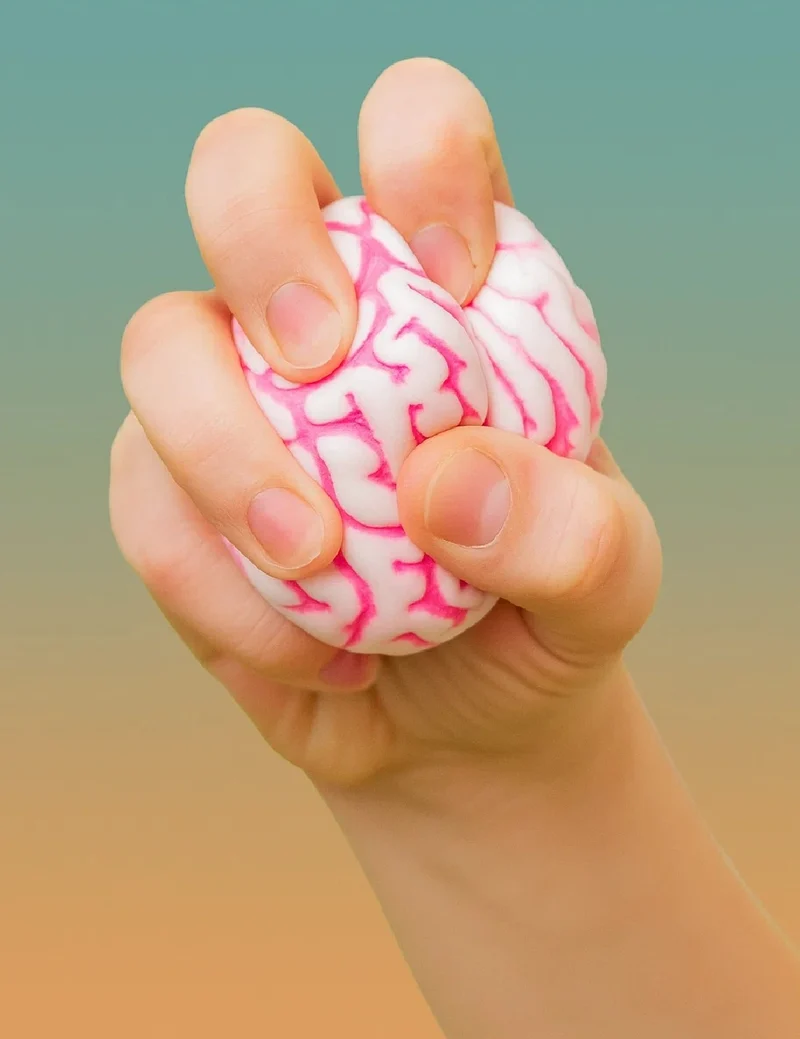 Squishy Antistress Cervello Allungabile Morbido