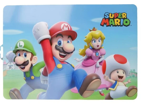 Tovaglietta In Plastica Super Mario 43cm