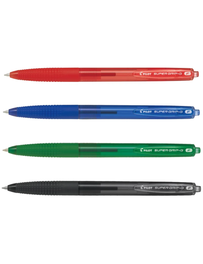 Pilot Super Grip G Penna A Sfera a Scatto Punta Fine 0,7mm