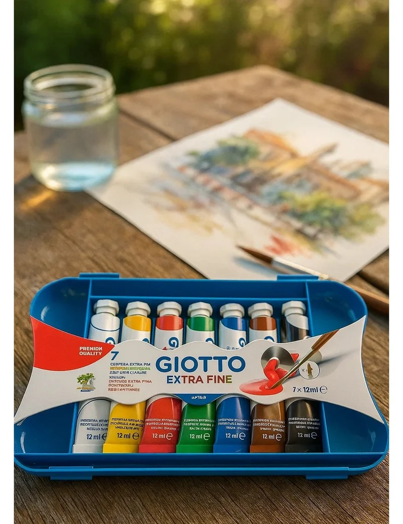 Tempera Giotto In Tubetti Extra Fine 12ml