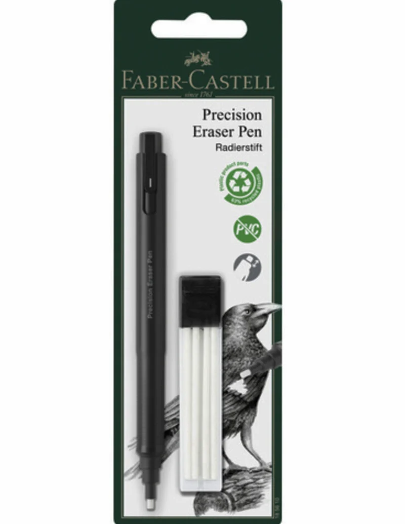 Gomma Da Cancellare Di Precisione Con Ricarica Faber Castell