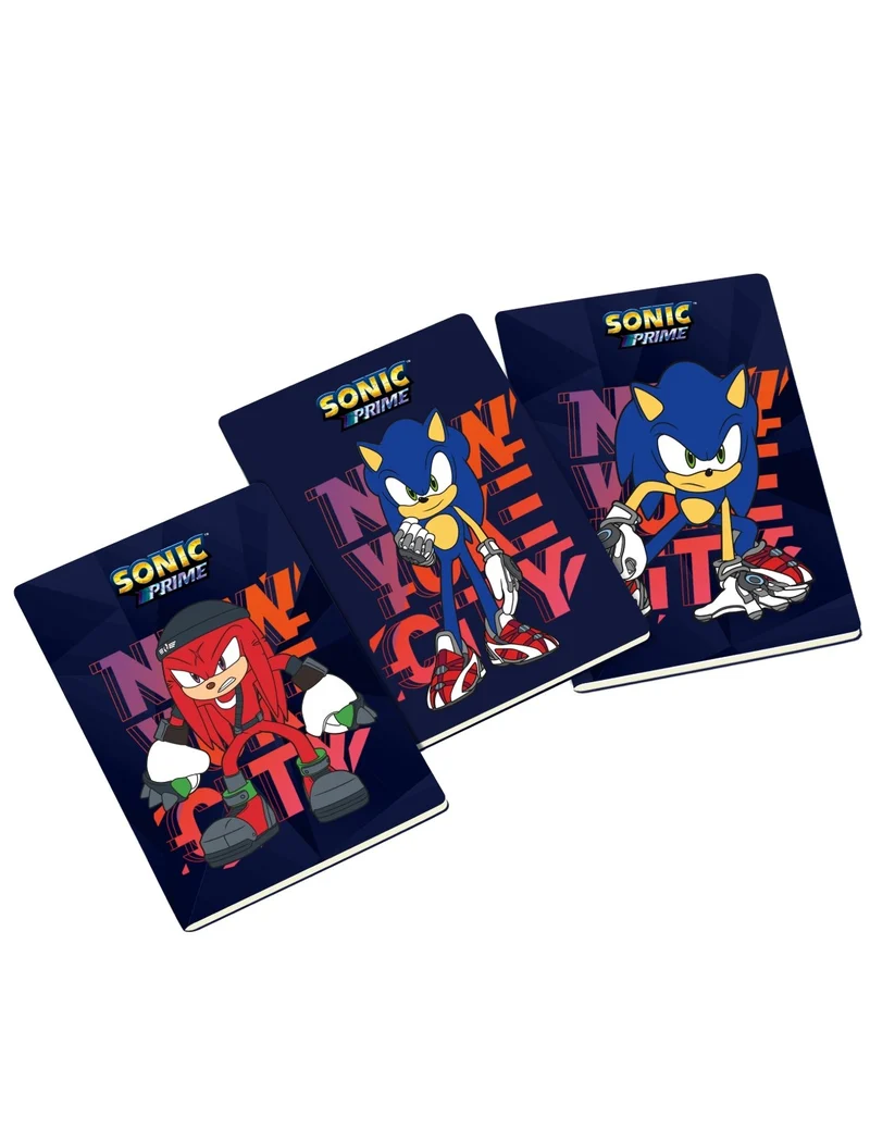 Maxi Quaderno Sonic The Hedgehog 24ff 100gr A4