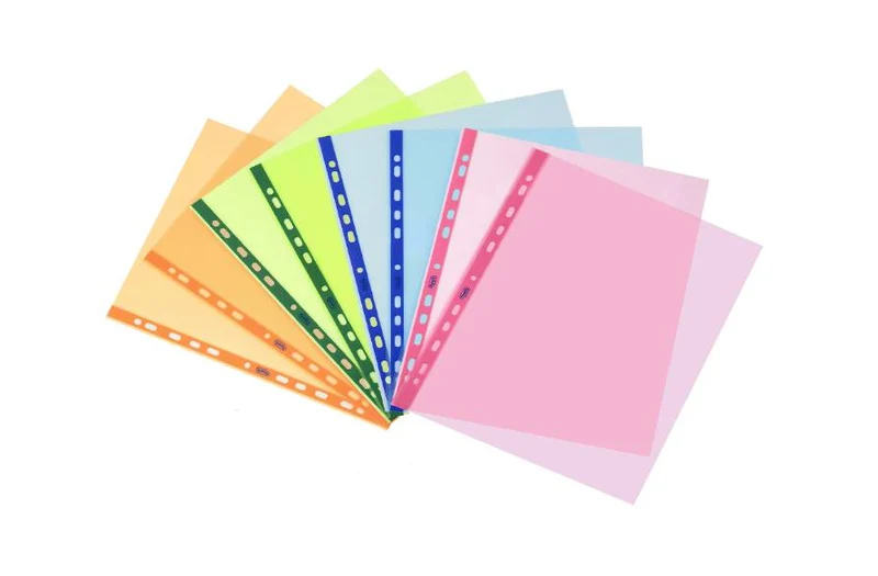 Buste Con Fori Colorate 25pz