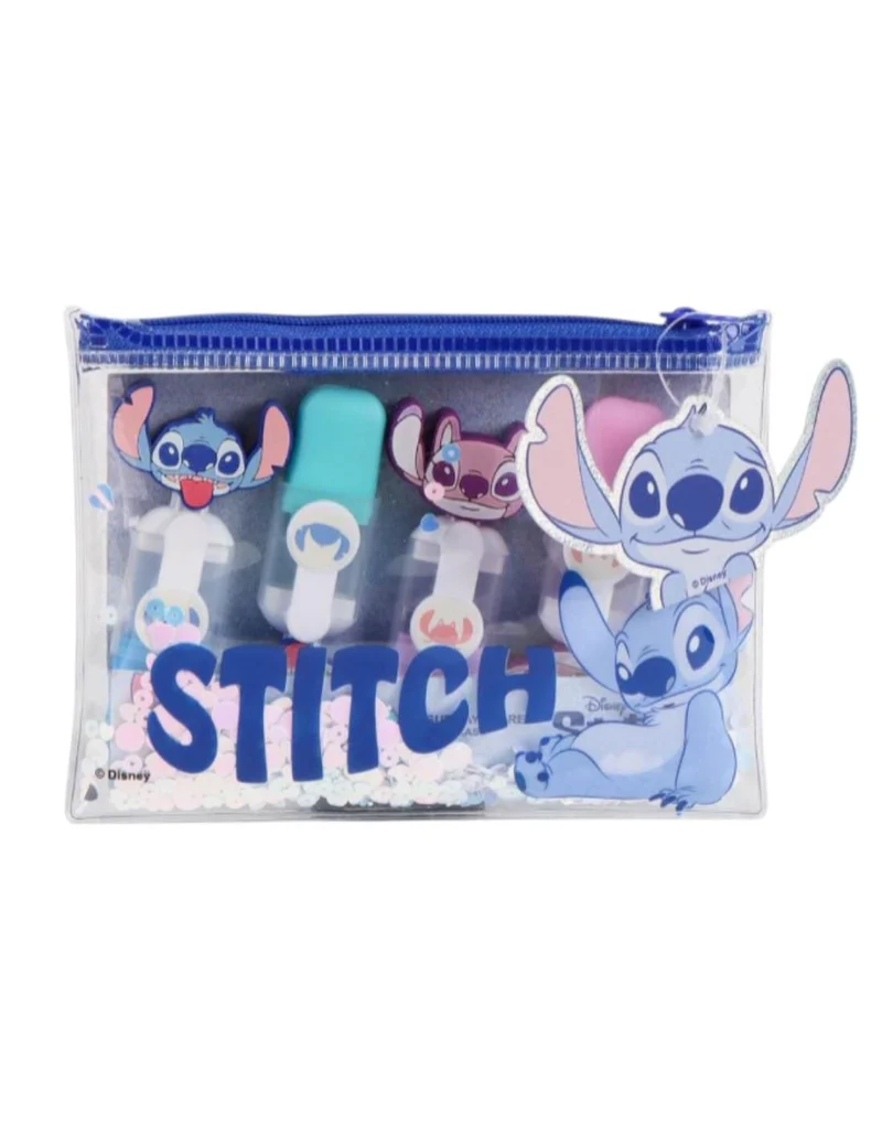 Mini Evidenziatori Disney Stitch E Angel 4pz