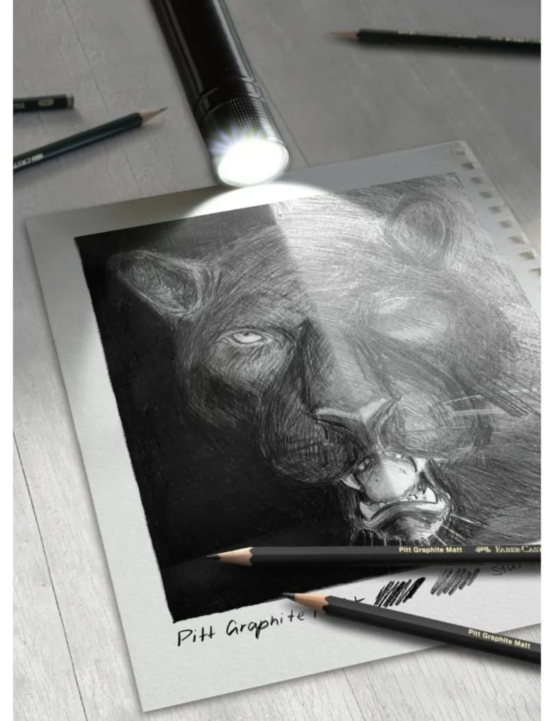 Set Pitt Graphite Matt E Castell 9000
