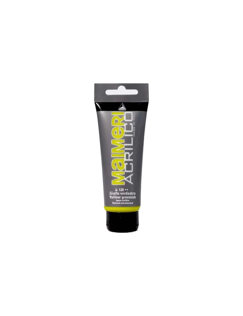 Maimeri Vernice Acrilica Giallo Verdastro 75ml