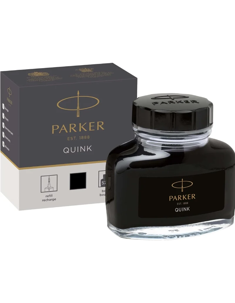 Parker Inchiostro Liquido Per Penna Stilografica Nero 57ml