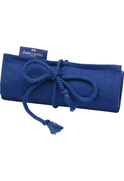 Faber Castell Rotolo Portapenne Vuoto Blu