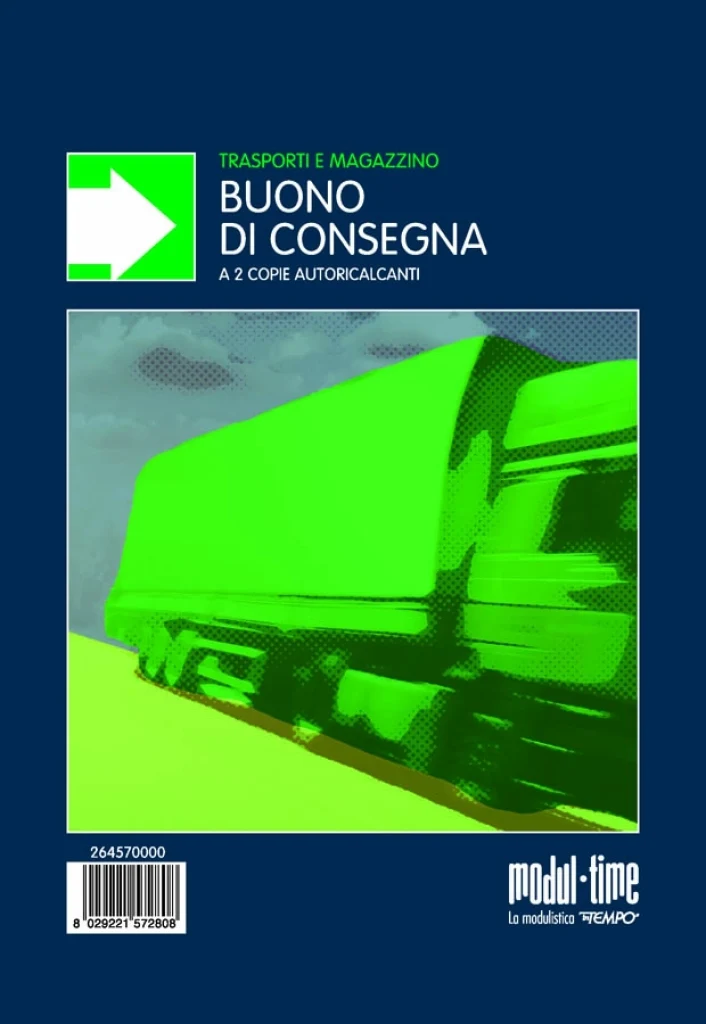 Blocco Buoni Consegna InTempo A 2 Copie 50ff A5