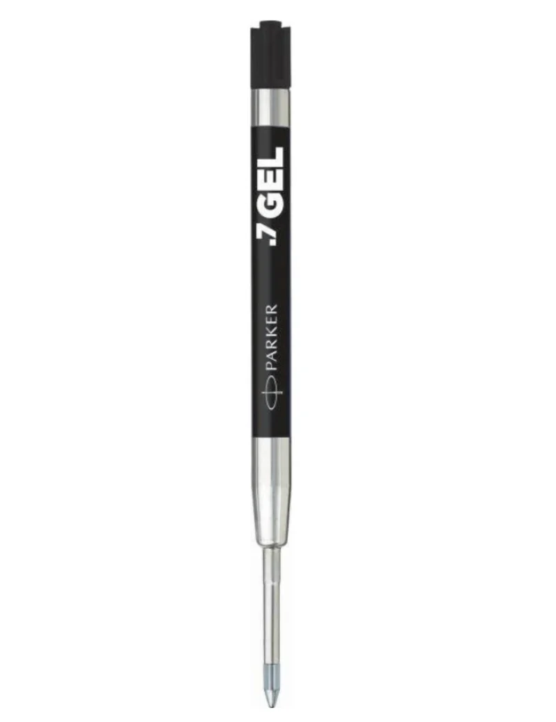 Refill Per Penna Parker Gel Punta Media Nero 2pz