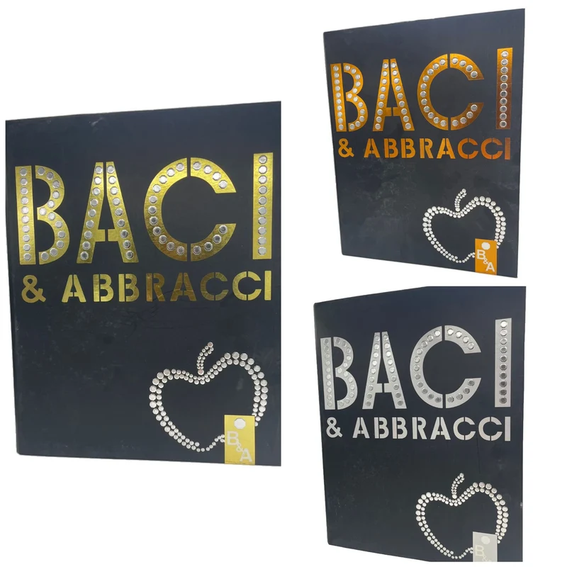Raccoglitore 4 Anelli Baci & Abbracci