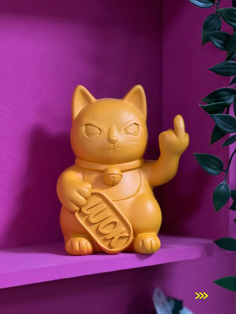MANEKI MINI GIALLO