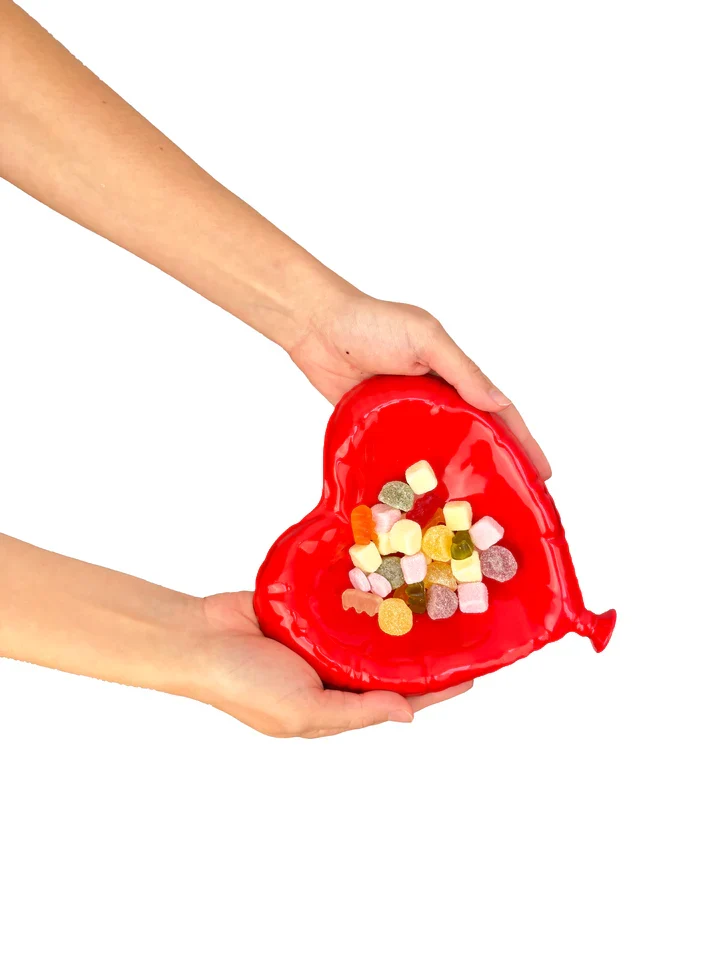 HEART BALLOON TRAY