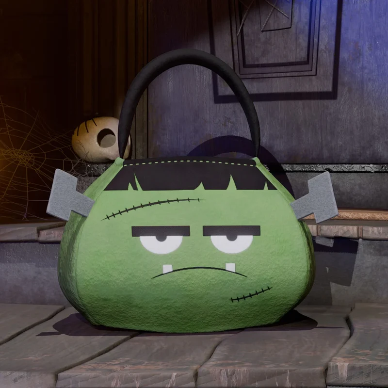 BORSA DOLCETTO O SCHERZETTO - TRICK OR TREAT FRANKENSTEIN