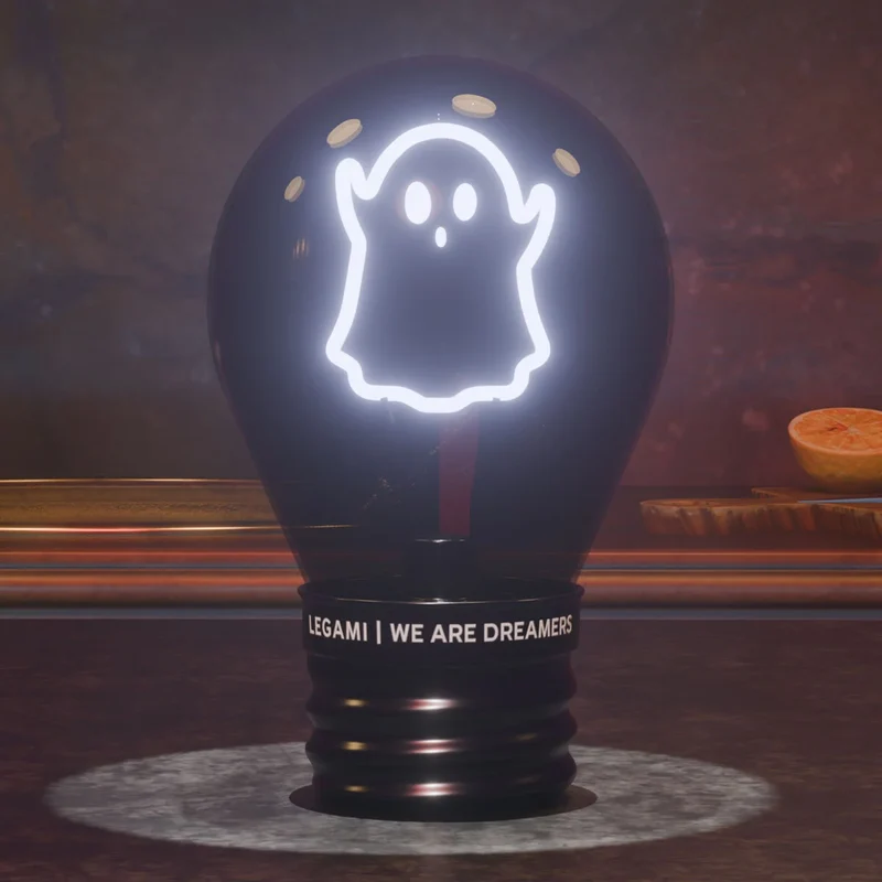 LAMPADA DA TAVOLO BULB FICTION GHOST