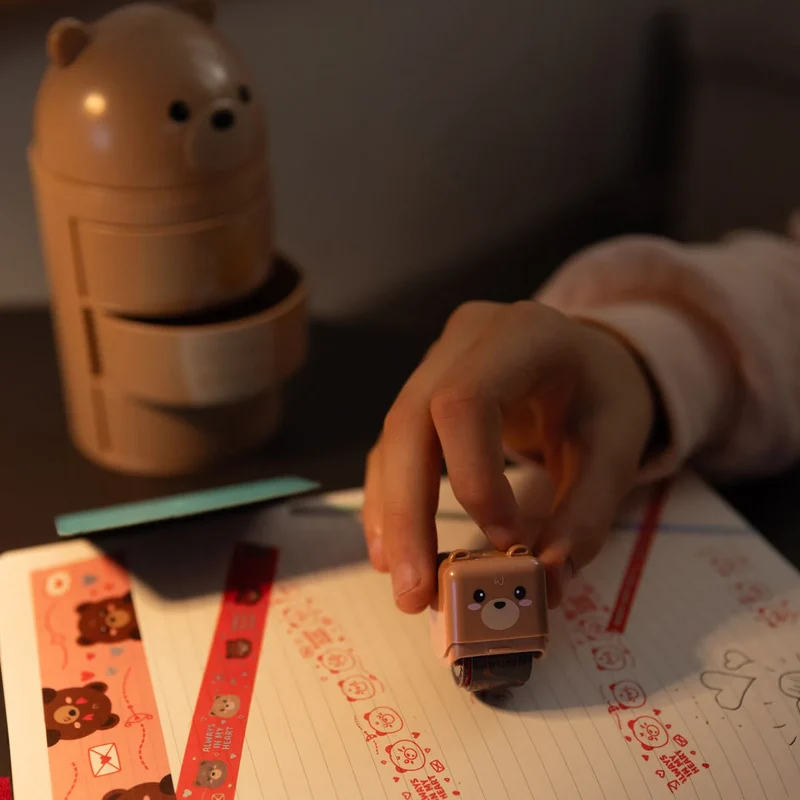 TIMBRO DECORATIO A RULLO - TEDDY BEAR