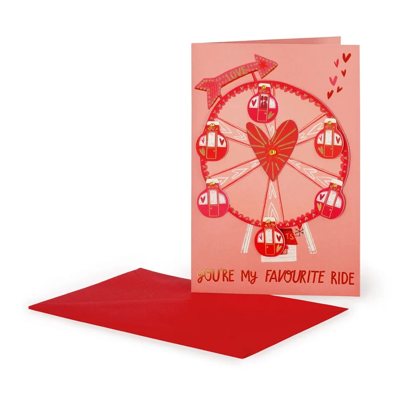 BIGLIETTO D'AUGURI GRATTA E SCOPRI - LOVE WHEEL