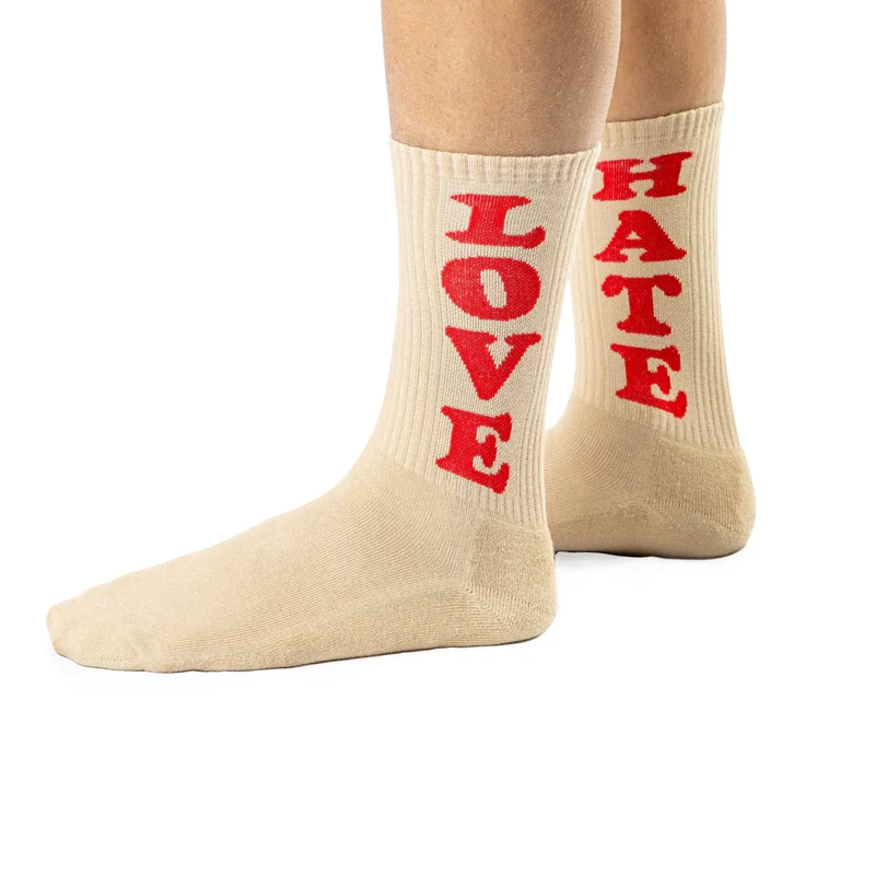 CALZE "HATE - LOVE"